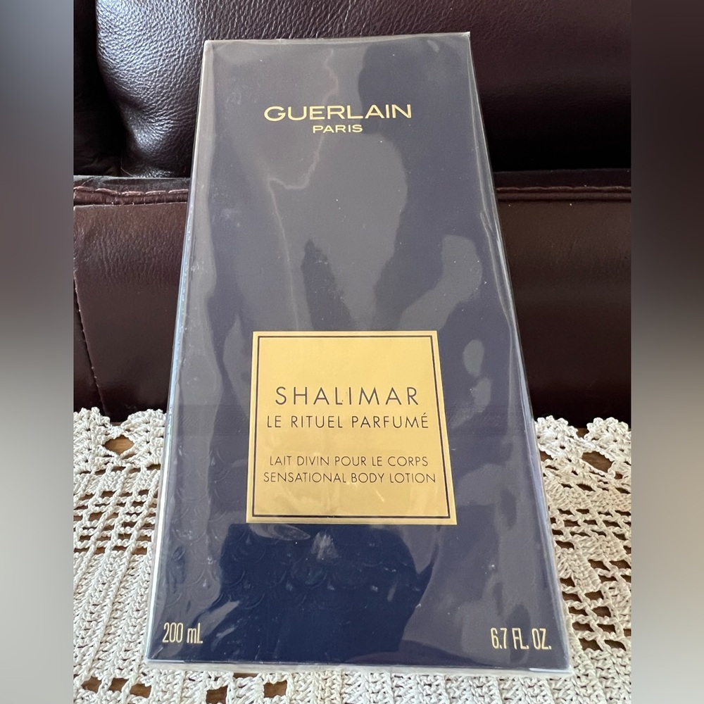 Shalimar Le Rituel Parfume Sensational Body Lotion. New sealed package. 200ml.